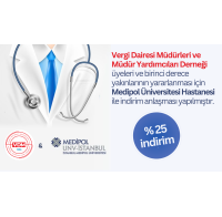 Medipol Üniversitesi Hastanesi ile indirim anlaşması
