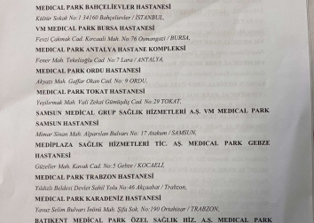 Medical Park Hastaneler Grubu ile İndirim Anlaşması