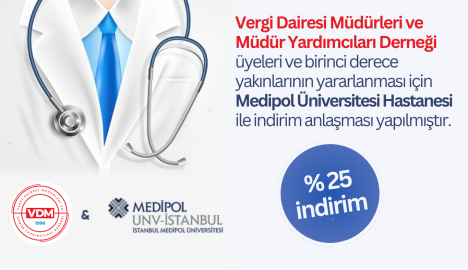 Medipol Üniversitesi Hastanesi ile indirim anlaşması