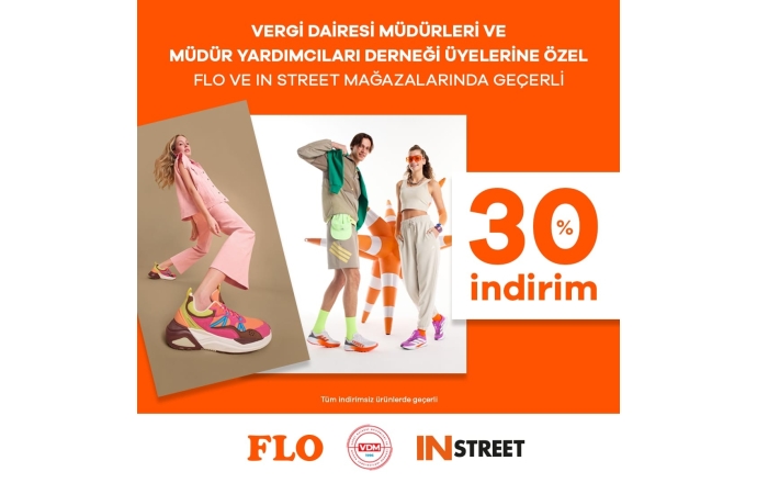 FLO ve IN STREET mağazaları ile indirim anlaşması